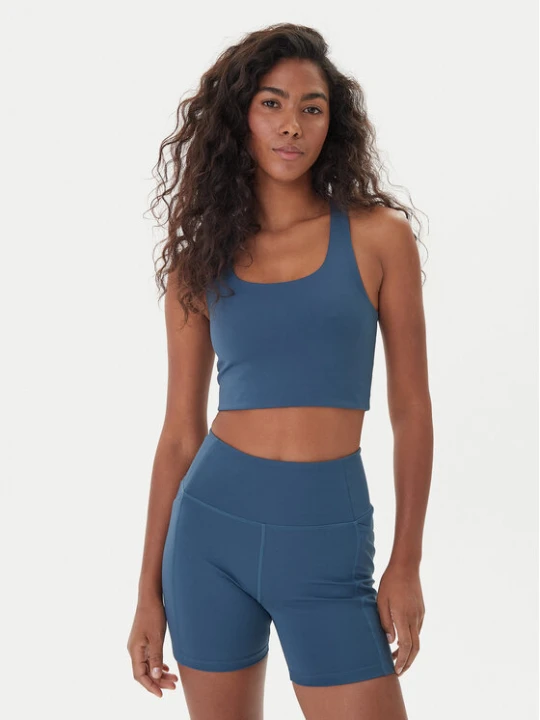 Zdjęcie produktu Girlfriend Collective Biustonosz sportowy Paloma 1002 Granatowy