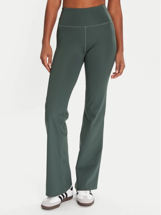 Zdjęcie produktu Girlfriend Collective Legginsy Compressive 4038 Zielony Flare Fit