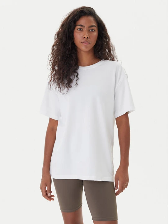 Zdjęcie produktu Girlfriend Collective T-Shirt Reset 3039 Biały Relaxed Fit