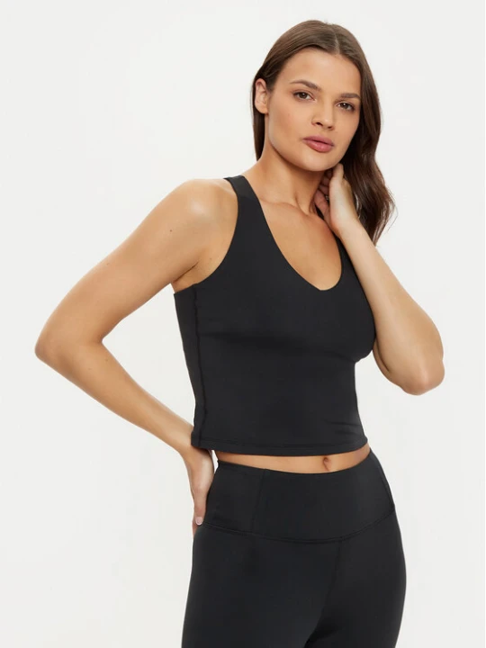 Zdjęcie produktu Girlfriend Collective Top Zoe 1024 Czarny Slim Fit