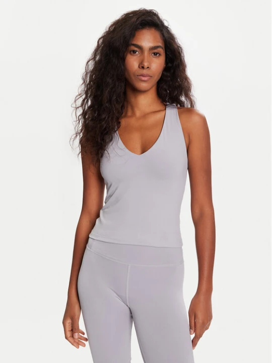 Zdjęcie produktu Girlfriend Collective Top Zoe 1024 Fioletowy Slim Fit