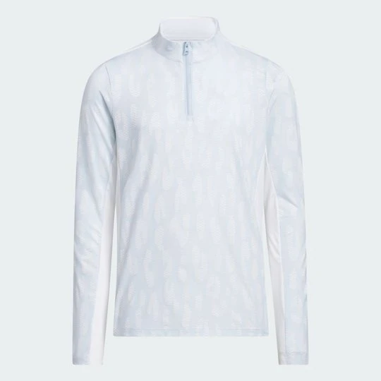 Zdjęcie produktu GIRLS LONG SLEEVE QUARTER ZIP MOCK Polo Shirt Adidas biały