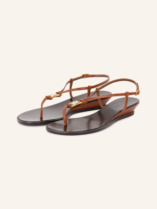 Zdjęcie produktu Giuseppe Zanotti Design Klapki Amhelia Z Kamieniami Ozdobnymi braun