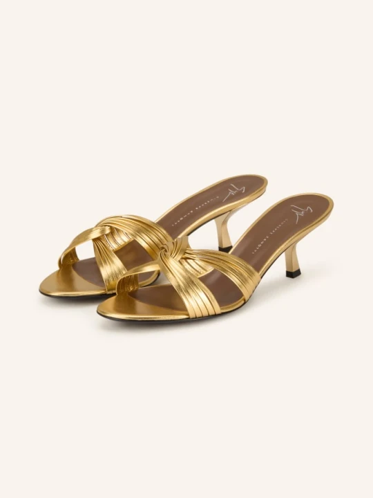 Zdjęcie produktu Giuseppe Zanotti Design Klapki gold