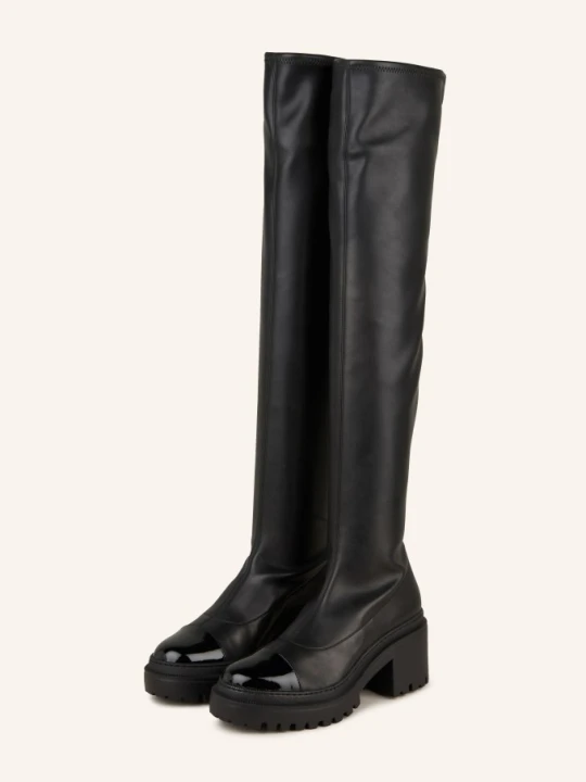 Zdjęcie produktu Giuseppe Zanotti Design Kozaki Za Kolano schwarz CZARNY