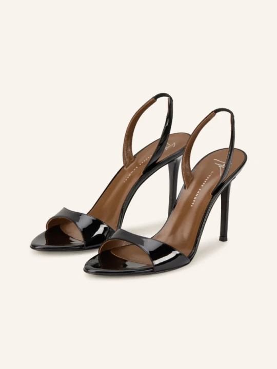Zdjęcie produktu Giuseppe Zanotti Design Sandały Na Obcasie Muse schwarz CZARNY