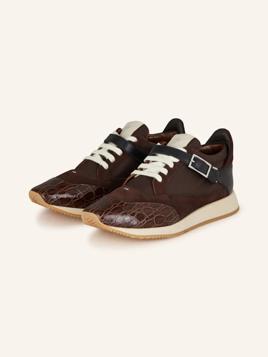 Zdjęcie produktu Giuseppe Zanotti Design Sneakersy Nevada braun CIEMNOBRĄZOWY