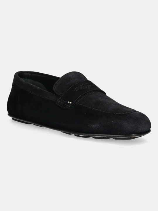 Zdjęcie produktu Giuseppe Zanotti mokasyny zamszowe Rupert czarny