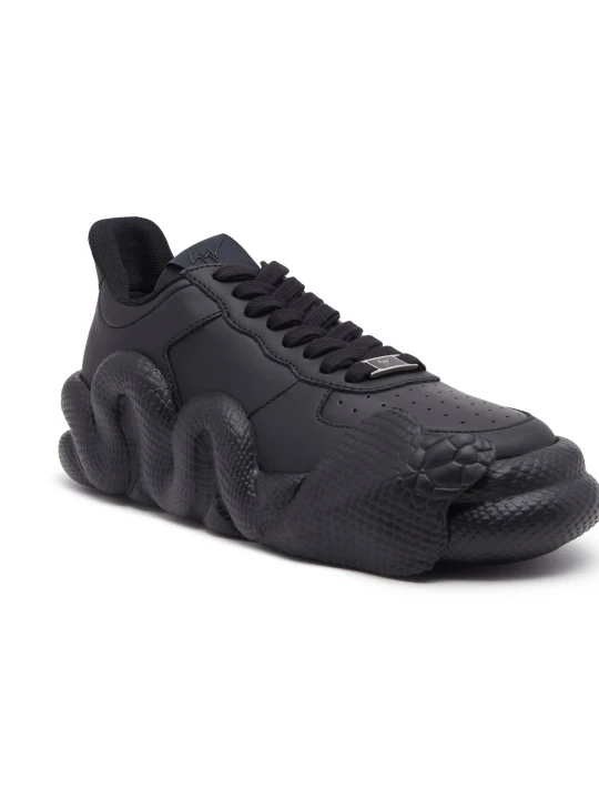 Zdjęcie produktu Giuseppe Zanotti Skórzane sneakersy B COBRA czarny