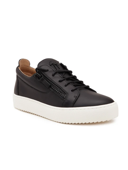 Zdjęcie produktu Giuseppe Zanotti Skórzane sneakersy LOGOBALL czarny