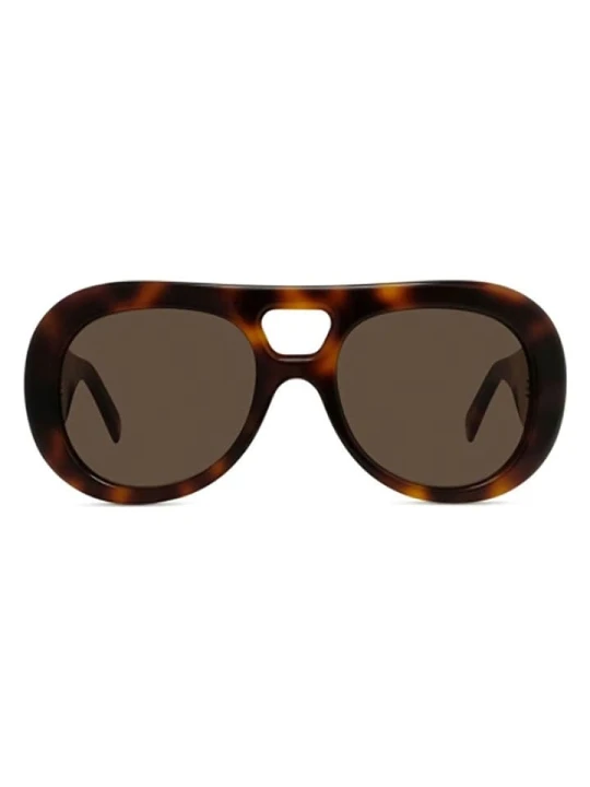 Zdjęcie produktu Givenchy Damskie okulary przeciwsłoneczne w kolorze brązowo-jasnobrązowym rozmiar: 53