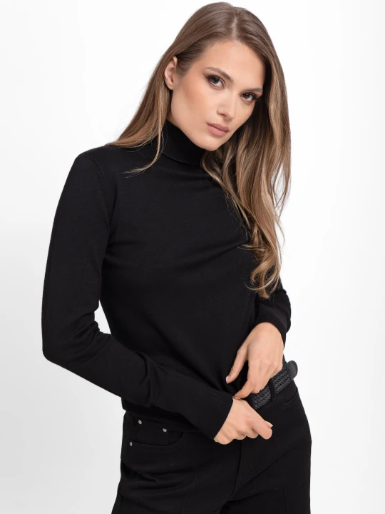 Zdjęcie produktu Gładki golf S-JULI Volcano Czarny