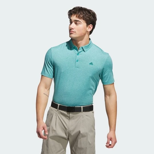 Zdjęcie produktu Go-to Rise Print Polo Shirt Adidas Pure Teal