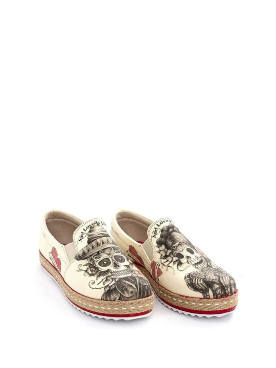 Zdjęcie produktu Goby Espadryle w kolorze beżowo-granatowym rozmiar: 38