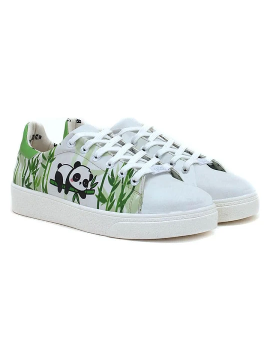 Zdjęcie produktu Goby Sneakersy w kolorze biało-zielonym rozmiar: 36