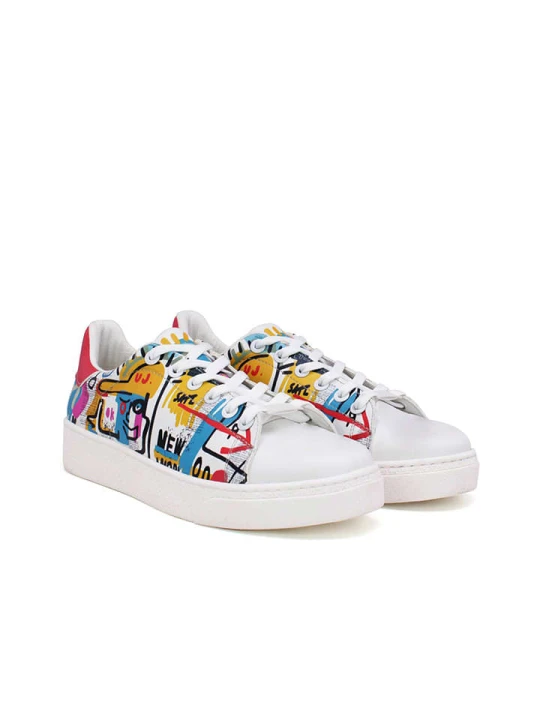 Zdjęcie produktu Goby Sneakersy w kolorze białym rozmiar: 39