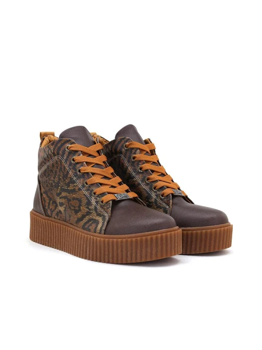Zdjęcie produktu Goby Sneakersy w kolorze brązowo-beżowym rozmiar: 39