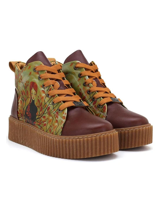Zdjęcie produktu Goby Sneakersy w kolorze brązowym rozmiar: 39