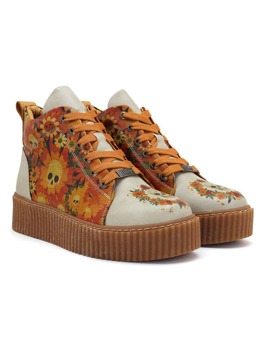 Zdjęcie produktu Goby Sneakersy w kolorze pomarańczowym rozmiar: 39