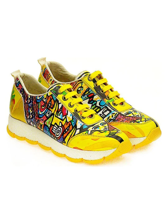 Zdjęcie produktu Goby Sneakersy w kolorze żółtym rozmiar: 40