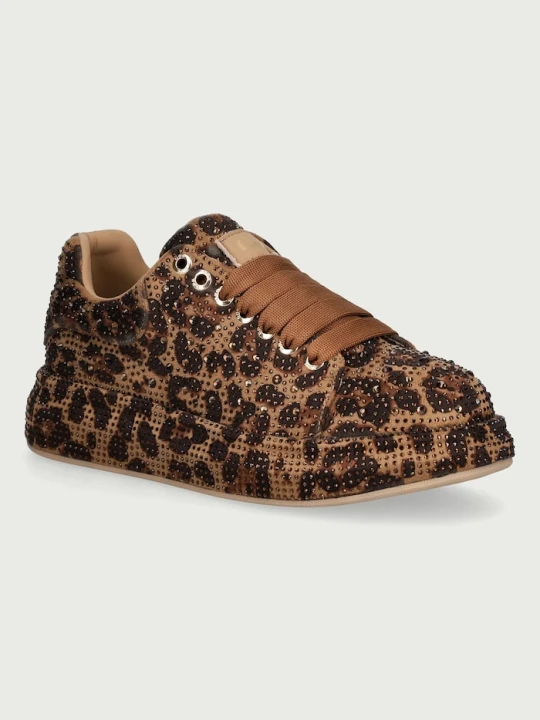 Zdjęcie produktu Goe sneakersy damskie brązowy