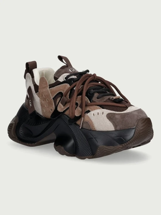 Zdjęcie produktu Goe sneakersy damskie brązowy