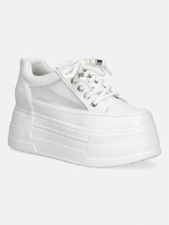 Zdjęcie produktu Goe TT2N4067 sneakersy damskie skórzane biały