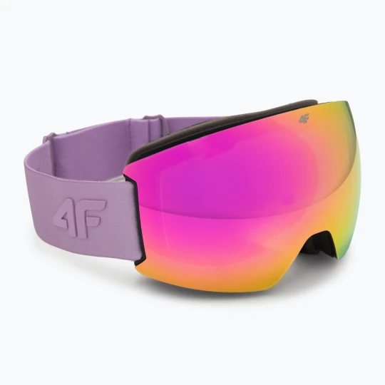 Zdjęcie produktu Gogle narciarskie 4F U044 violet / gradient smoke