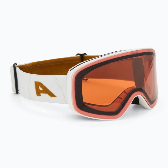 Zdjęcie produktu Gogle narciarskie Alpina Ladis Q white / gold matt / gold