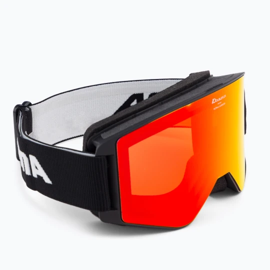Zdjęcie produktu Gogle narciarskie Alpina Narkoja Q-Lite black/orange
