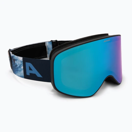 Zdjęcie produktu Gogle narciarskie Alpina Slope Q-Lite black / blue matt / blue