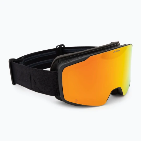 Zdjęcie produktu Gogle narciarskie Alpina Taos Q-Lite black matt / red