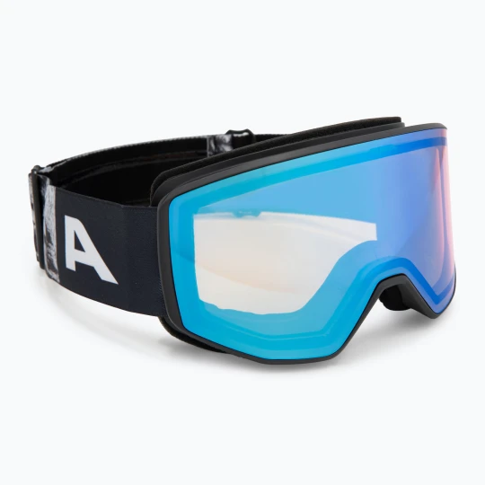 Zdjęcie produktu Gogle narciarskie Alpina Venet Q-Lite black/glacier matt/blue