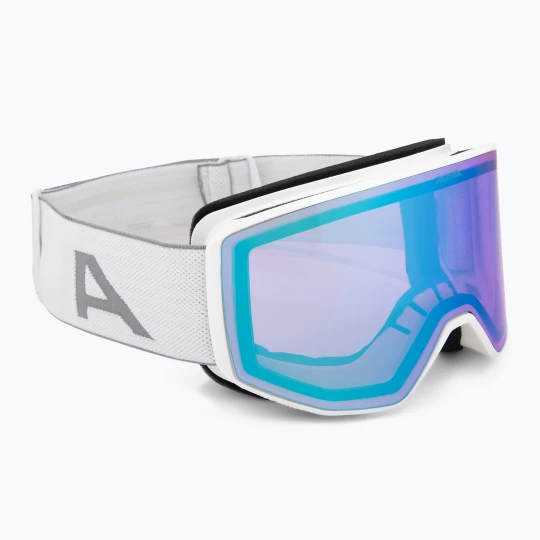 Zdjęcie produktu Gogle narciarskie Alpina Venet Q-Lite white matt / blue