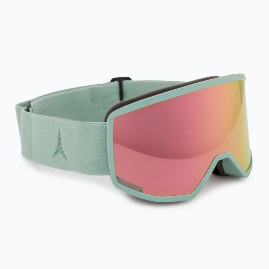 Zdjęcie produktu Gogle narciarskie Atomic Four HD pistachio / pink copper hd Zielony