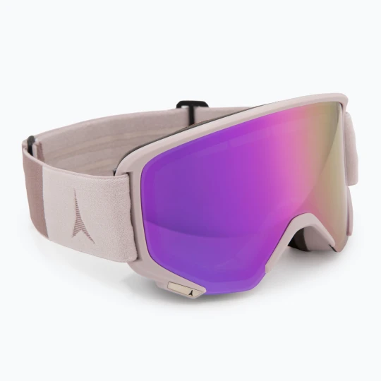Zdjęcie produktu Gogle narciarskie Atomic Savor M Stereo gull gray/purple stereo Szary