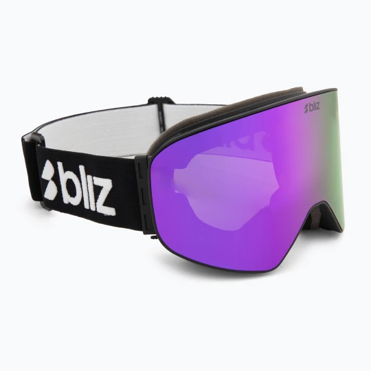 Zdjęcie produktu Gogle narciarskie Bliz Flow matte black / brown / purple multi