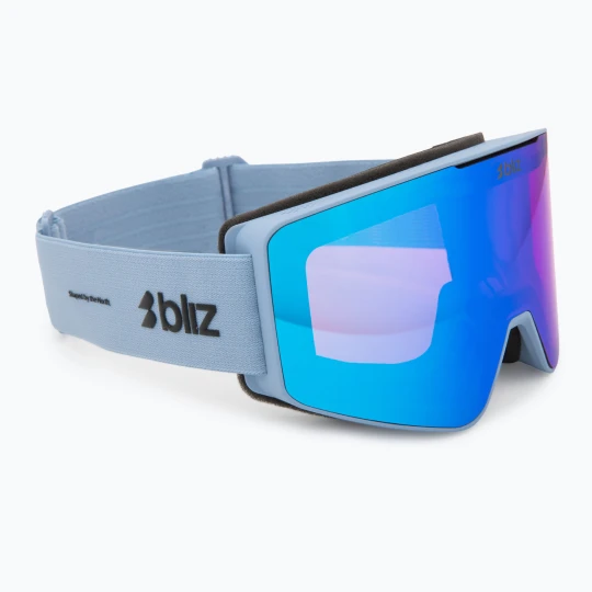 Zdjęcie produktu Gogle narciarskie Bliz G001 matte blue / non violet / blue multi