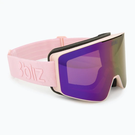 Zdjęcie produktu Gogle narciarskie Bliz G001S matte pink/brown/pink multi