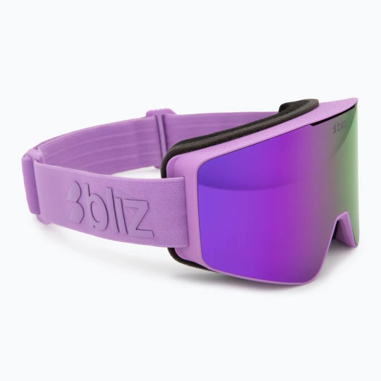 Zdjęcie produktu Gogle narciarskie Bliz G001S matte purple/brown/purple multi Fioletowy