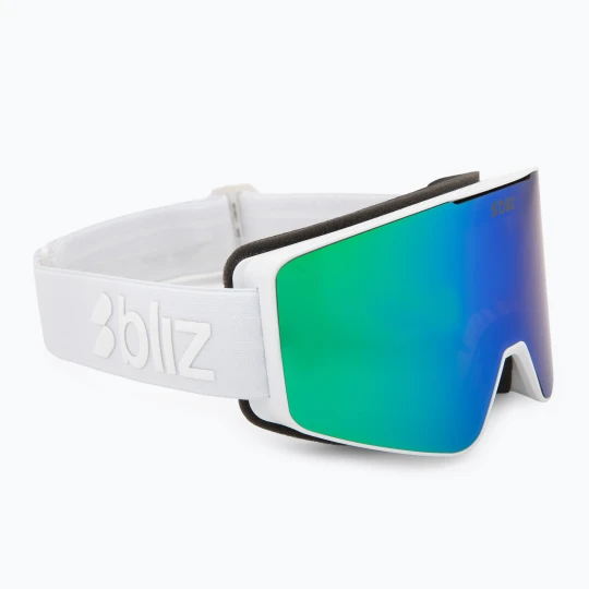 Zdjęcie produktu Gogle narciarskie Bliz G001S matte white / brown / green multi
