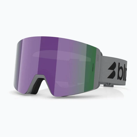 Zdjęcie produktu Gogle narciarskie Bliz G003 matte grey / brown / purple multi