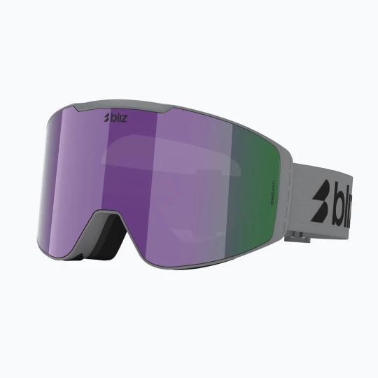 Zdjęcie produktu Gogle narciarskie Bliz G004 matte grey / brown / purple multi