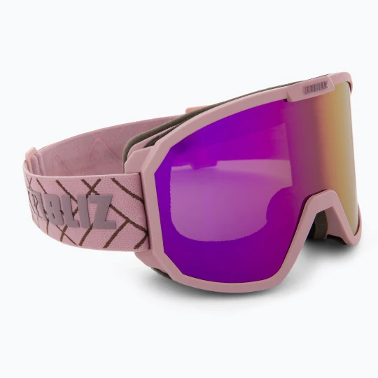 Zdjęcie produktu Gogle narciarskie Bliz Rave matt pink/brown pink