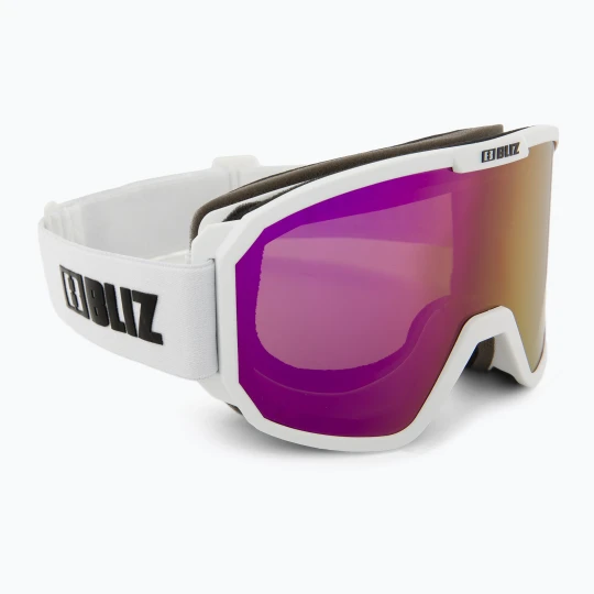 Zdjęcie produktu Gogle narciarskie Bliz Rave matt white / brown pink