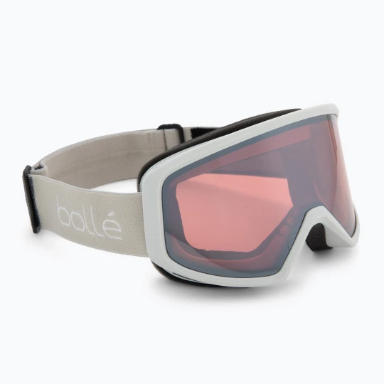 Zdjęcie produktu Gogle narciarskie Bollé Bedrock Plus lightest grey matte/vermillon Bolle