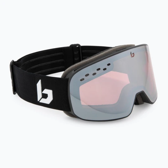 Zdjęcie produktu Gogle narciarskie Bollé Nevada Small black corp matte / vermillon gun Bolle
