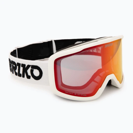 Zdjęcie produktu Gogle narciarskie Briko Chill white/red