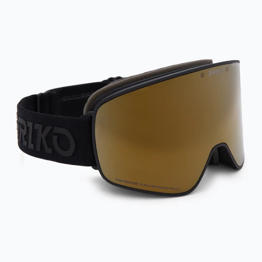 Zdjęcie produktu Gogle narciarskie Briko Chino Sharp Lite black/gold