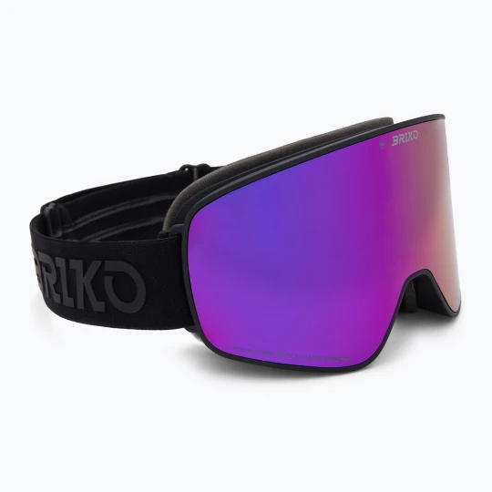 Zdjęcie produktu Gogle narciarskie Briko Chino Sharp Lite black/purple